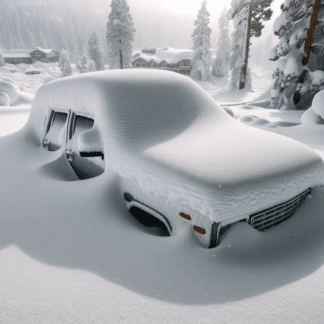 1x Snowed in Vehicle